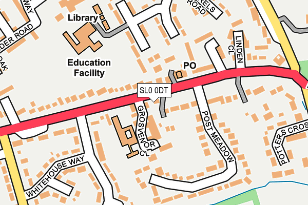 SL0 0DT map - OS OpenMap – Local (Ordnance Survey)