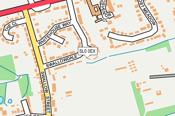 SL0 0EX map - OS OpenMap – Local (Ordnance Survey)