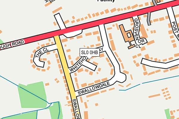 SL0 0HB map - OS OpenMap – Local (Ordnance Survey)