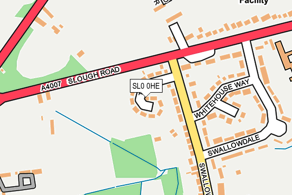 SL0 0HE map - OS OpenMap – Local (Ordnance Survey)