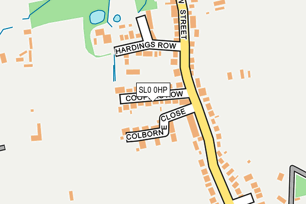 SL0 0HP map - OS OpenMap – Local (Ordnance Survey)