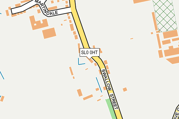 SL0 0HT map - OS OpenMap – Local (Ordnance Survey)