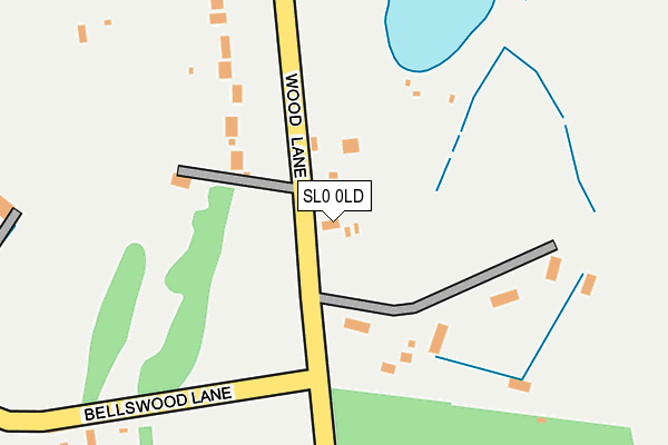 Map of 34BURGETTRD LTD at local scale