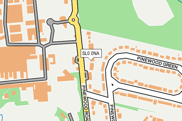 SL0 0NA map - OS OpenMap – Local (Ordnance Survey)