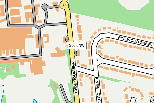 SL0 0NW map - OS OpenMap – Local (Ordnance Survey)