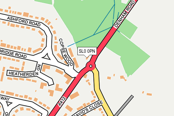 SL0 0PN map - OS OpenMap – Local (Ordnance Survey)