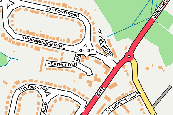 SL0 0PY map - OS OpenMap – Local (Ordnance Survey)