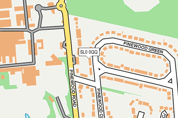 SL0 0QQ map - OS OpenMap – Local (Ordnance Survey)