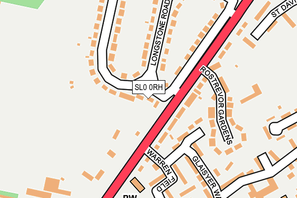 SL0 0RH map - OS OpenMap – Local (Ordnance Survey)