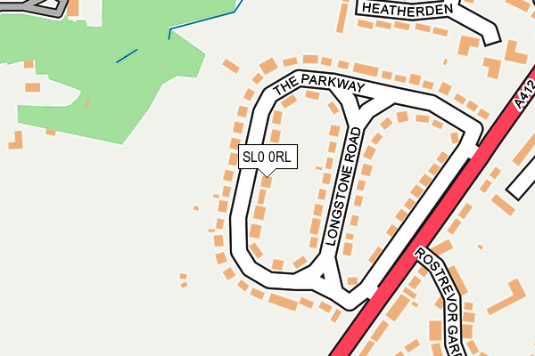 SL0 0RL map - OS OpenMap – Local (Ordnance Survey)