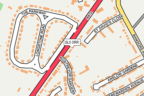 SL0 0RR map - OS OpenMap – Local (Ordnance Survey)