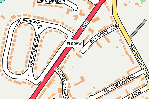 SL0 0RW map - OS OpenMap – Local (Ordnance Survey)