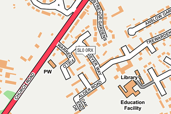 Map of V LINE WORKS LIMITED at local scale