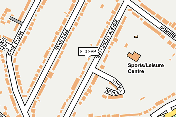 Map of ZSSA LTD at local scale