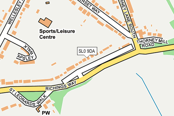 Map of IVERBIRCH LIMITED at local scale