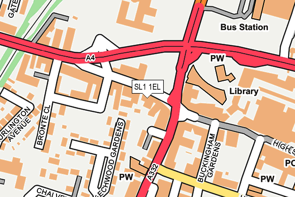 Map of ARZEEN LIMITED at local scale