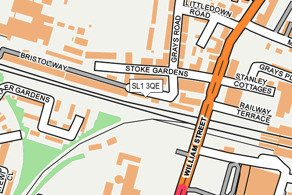 Map of STOKE GARDENS MANAGEMENT LIMITED at local scale