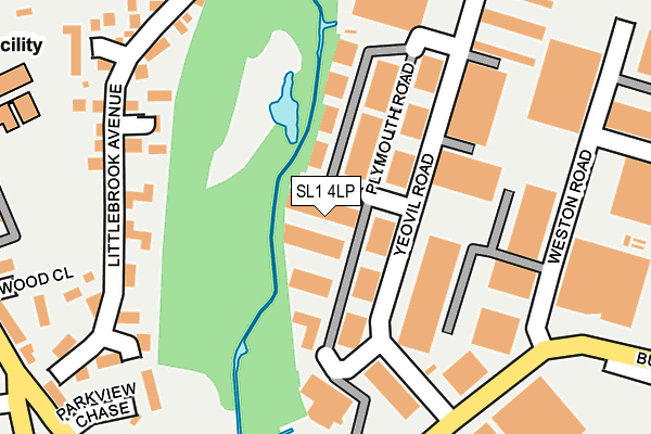 SL1 4LP map - OS OpenMap – Local (Ordnance Survey)