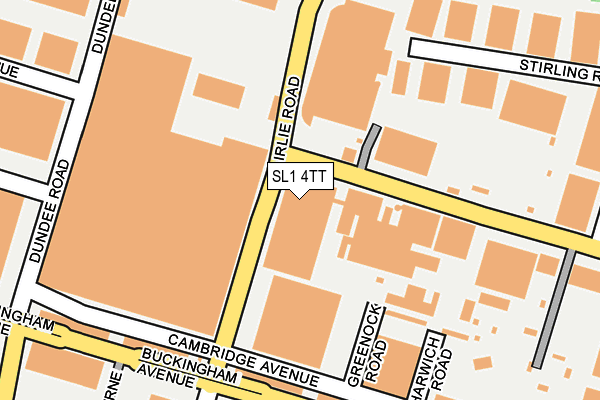 SL1 4TT map - OS OpenMap – Local (Ordnance Survey)