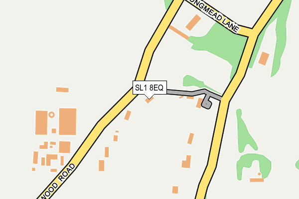 SL1 8EQ map - OS OpenMap – Local (Ordnance Survey)