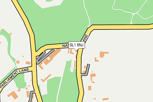 SL1 8NJ map - OS OpenMap – Local (Ordnance Survey)