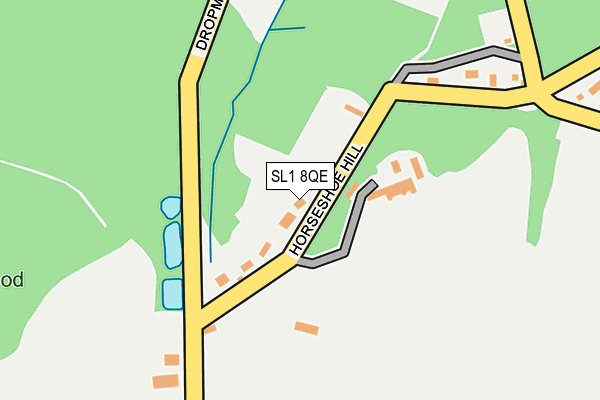 SL1 8QE map - OS OpenMap – Local (Ordnance Survey)