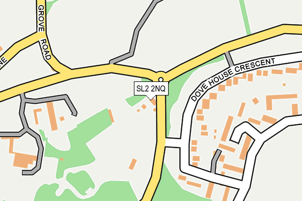 SL2 2NQ map - OS OpenMap – Local (Ordnance Survey)