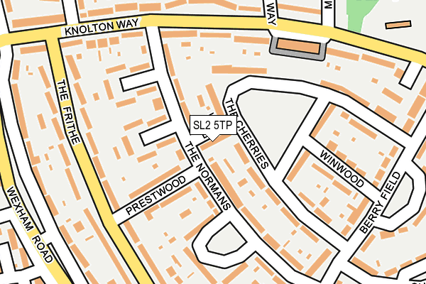 SL2 5TP map - OS OpenMap – Local (Ordnance Survey)