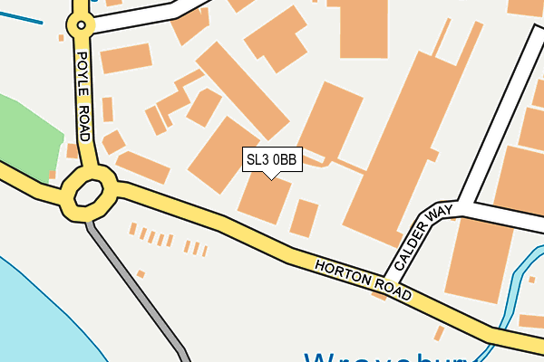 SL3 0BB map - OS OpenMap – Local (Ordnance Survey)