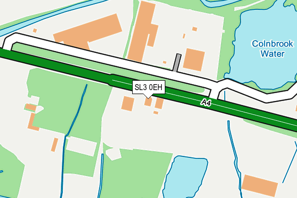 SL3 0EH map - OS OpenMap – Local (Ordnance Survey)