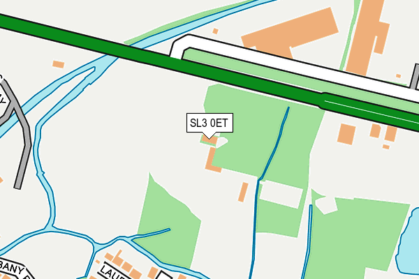 SL3 0ET map - OS OpenMap – Local (Ordnance Survey)