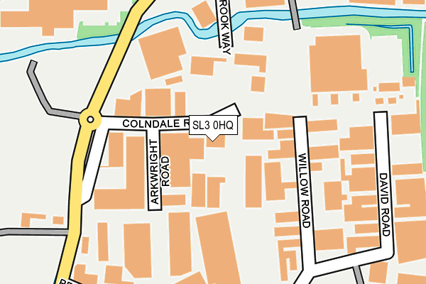 SL3 0HQ map - OS OpenMap – Local (Ordnance Survey)