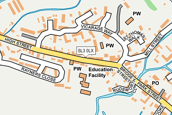 Map of BEDE GROUP SPORTS & LEISURE LIMITED at local scale