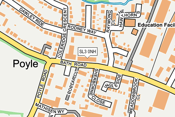 SL3 0NH map - OS OpenMap – Local (Ordnance Survey)
