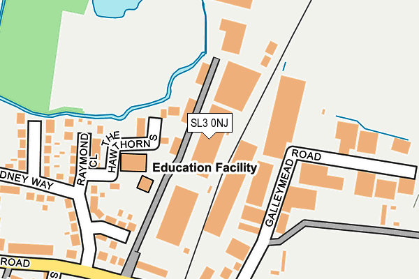 Map of WELDING LIMITED at local scale