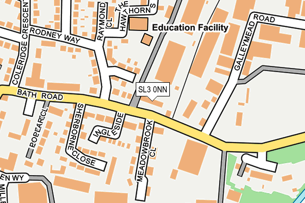 SL3 0NN map - OS OpenMap – Local (Ordnance Survey)
