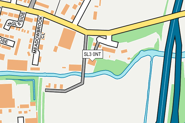 SL3 0NT map - OS OpenMap – Local (Ordnance Survey)