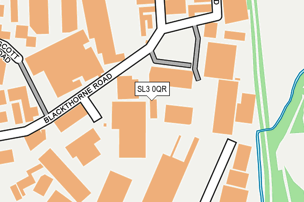 SL3 0QR map - OS OpenMap – Local (Ordnance Survey)