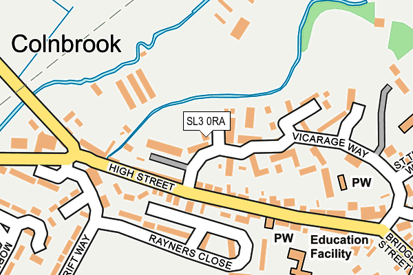 Map of COSMOCOFFINS LTD at local scale