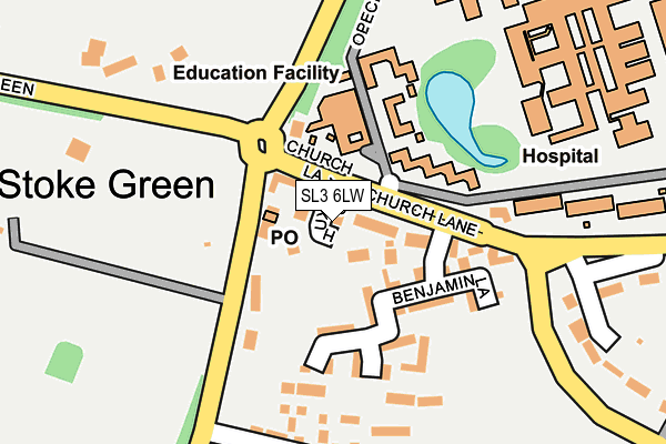 Map of OAKLANDS ENTERPRISES LIMITED at local scale