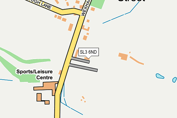 SL3 6ND map - OS OpenMap – Local (Ordnance Survey)