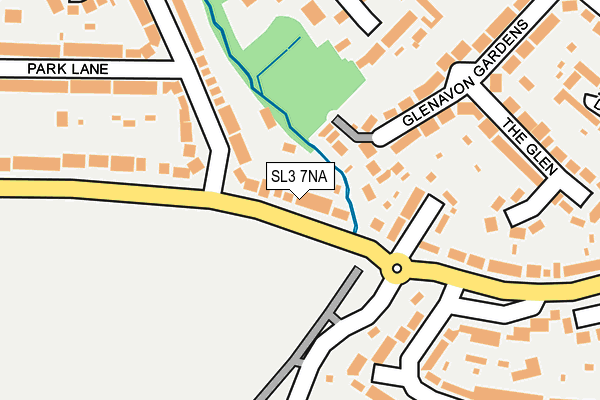 SL3 7NA map - OS OpenMap – Local (Ordnance Survey)