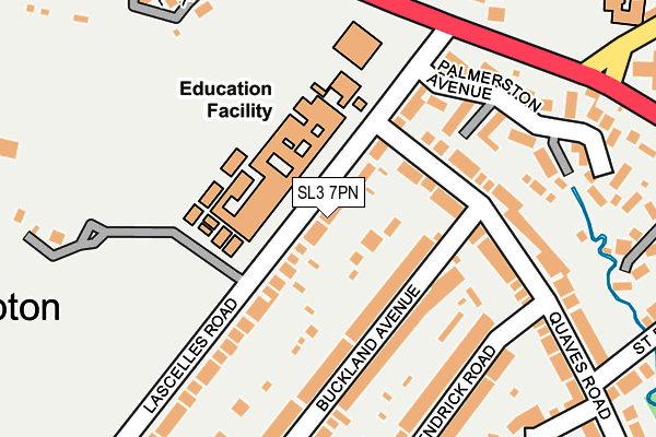 Map of SCARBOROUGH WAY RESIDENTS COMPANY LIMITED at local scale