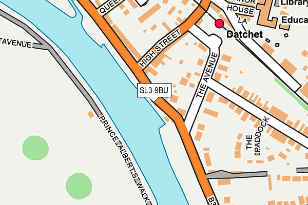 SL3 9BU map - OS OpenMap – Local (Ordnance Survey)