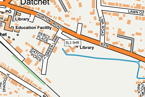 SL3 9HR map - OS OpenMap – Local (Ordnance Survey)