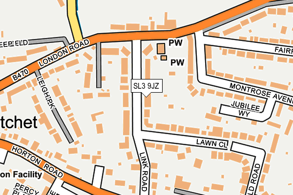 Map of HOME PARK CONSULTING LIMITED at local scale