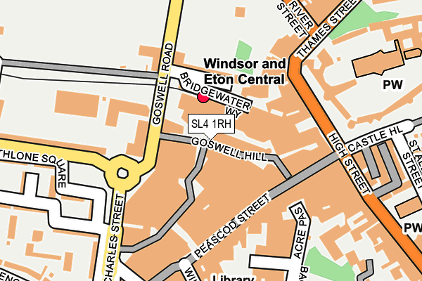 Map of A TWIST OF LIME LIMITED at local scale