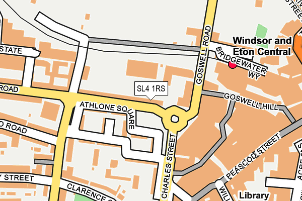 Map of WORK360 LIMITED at local scale