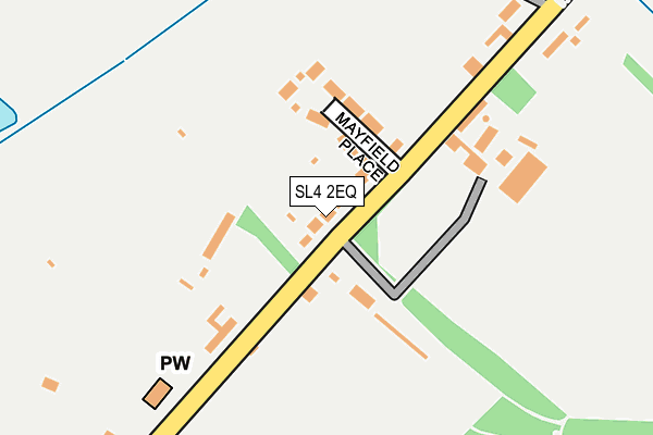 SL4 2EQ map - OS OpenMap – Local (Ordnance Survey)