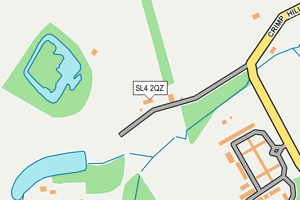 SL4 2QZ map - OS OpenMap – Local (Ordnance Survey)